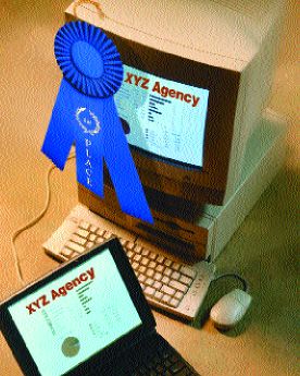 blue ribbon