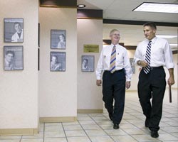Hospital CEO Tours Hospital